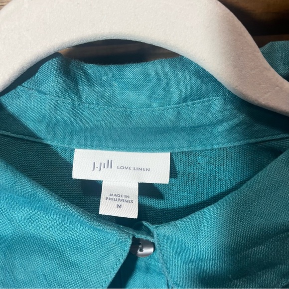 J. Jill 100% Linen Tunic Top - Picture 5 of 11